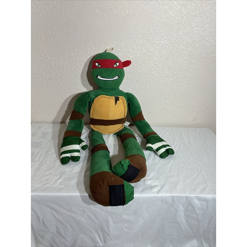 Teenage Mutant Ninja Turtle Rafael Plush Nickelodeon 30"